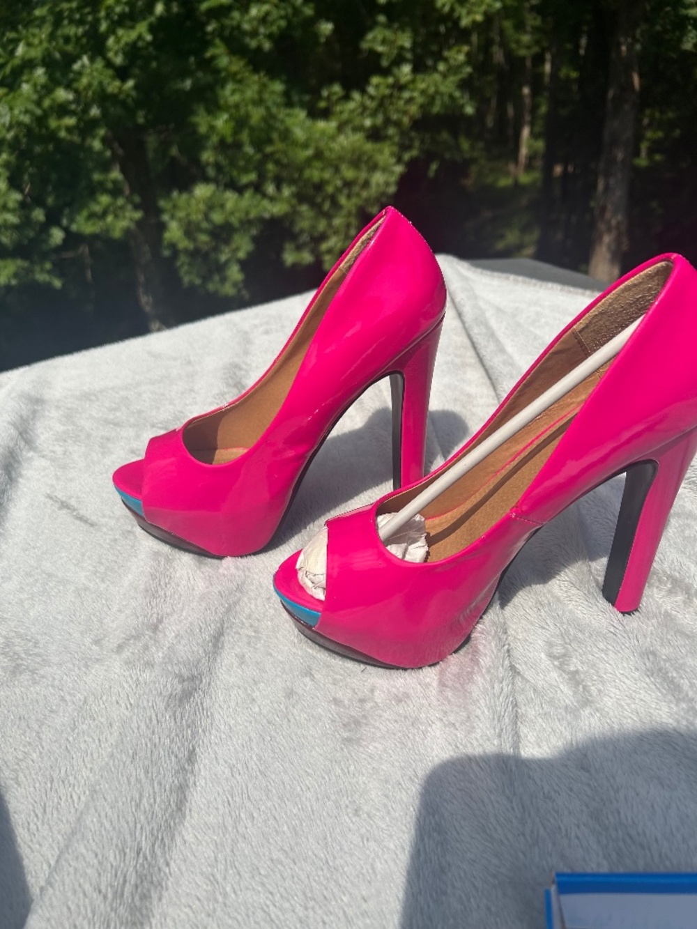 Hot Pink - My Delicous Shoes Stiletto Platforms